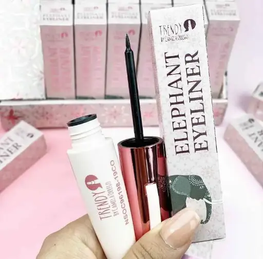 [ELE1] DELINEADOR NEGRO LIQUIDO ELEPHANT - TRENDY