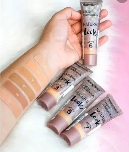 BASE LIQUIDA NATURAL LOOK - RUBY ROSE